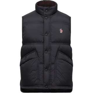 Moncler Grenoble Aul Logo Embroidered Ski Gilet