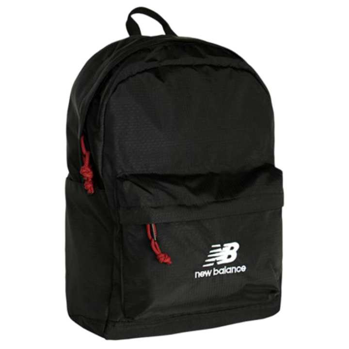 New Balance New Balance Large Capacity Nylon Backpack Regular Unisex Black