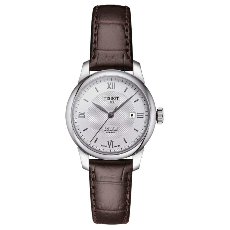 TISSOT Le Locle Collection Automatic Mechanical Movement 30m Waterproof Women's Watch 29mm Silver Dial