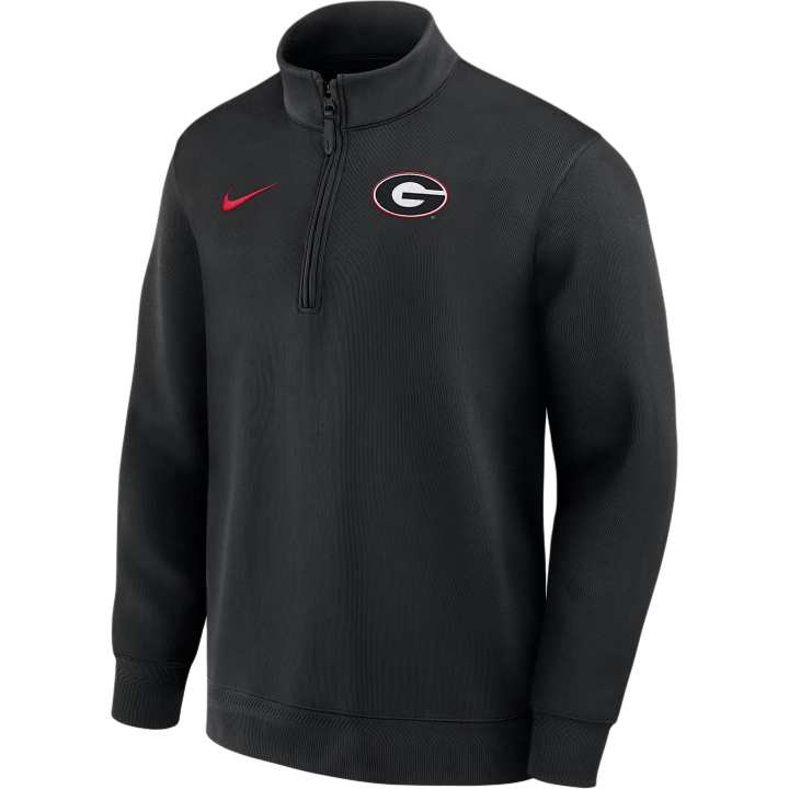 Nike Nike Georgia Coaches Men's Nike Dri-FIT College Long-Sleeve 1/2-Zip Top