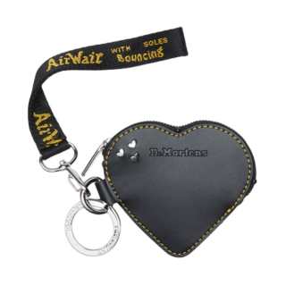 Dr.Martens Cow Leather Coin Purse Unisex Black