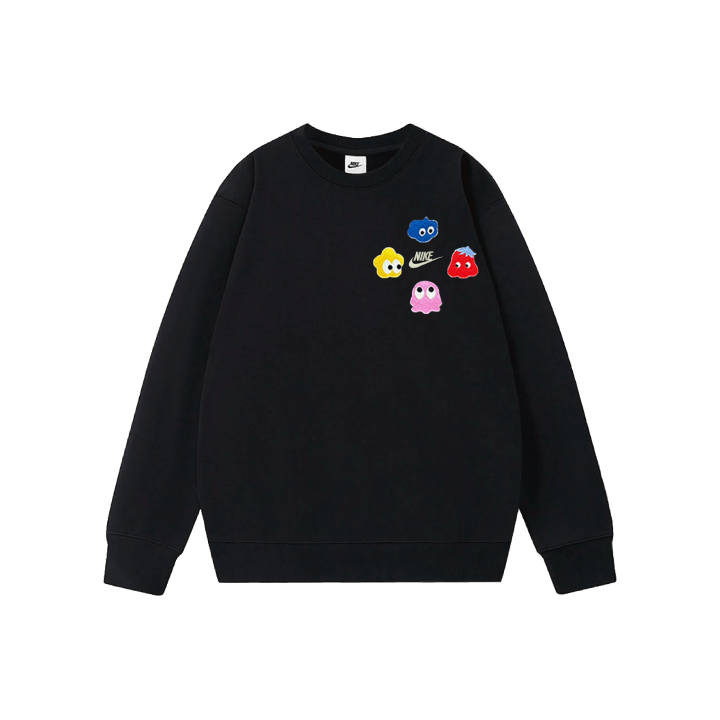 Nike Nike Sweatshirts Unisex Black Crew Neck Moderate Regular