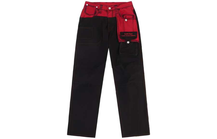 Levis Levis Jeans Men's Black Moderate Straight Fit Pants