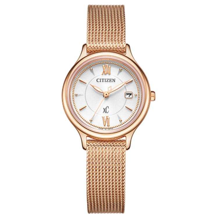 CITIZEN Light Powered Quartz Movement Stainless Steel Strap Watch Women's Watch White Dial