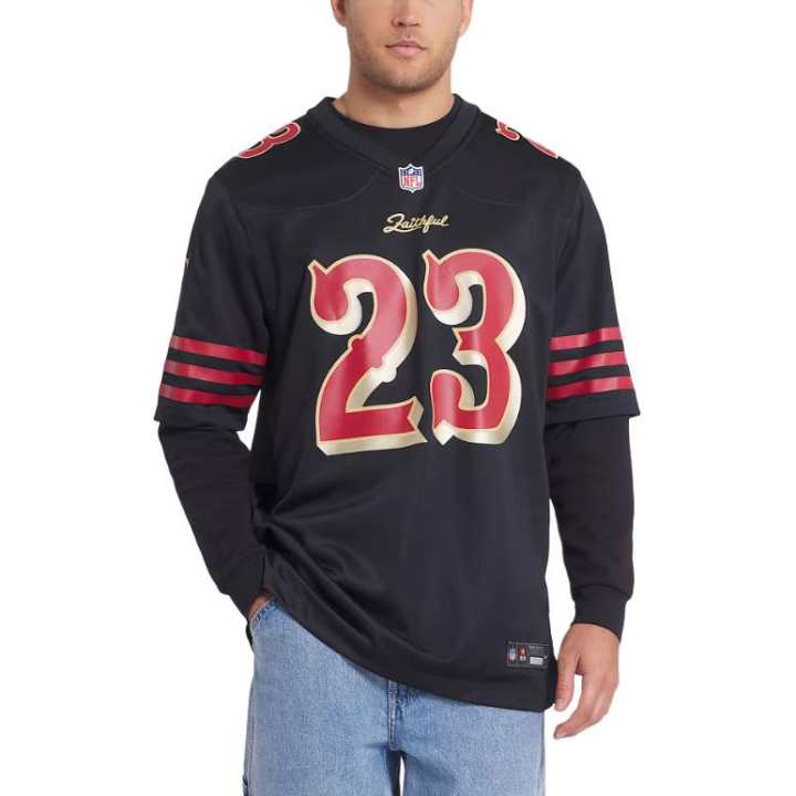 Nike Nike Christian McCaffrey San Francisco 49ers Rivalries Collection Men’s Nike Nfl Game Jersey