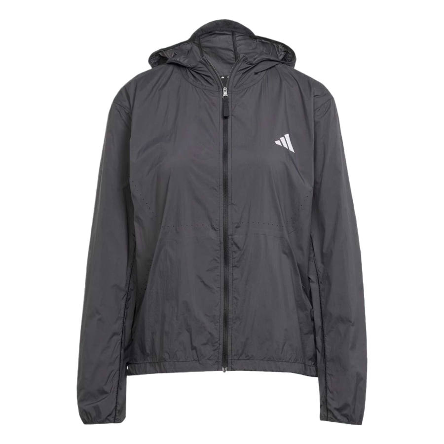 Adidas Adidas Running Jackets Women's Gray Black Hooded Moderate Other