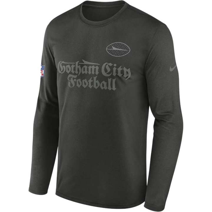 Nike Nike New York Jets Rivalries Collection Sideline Legend Small Logo Men's Nike Dri-FIT Nfl Long-Sleeve T-Shirt