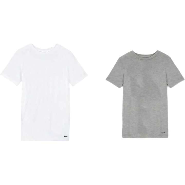 Nike Nike T Shirt White Gray Teenagers