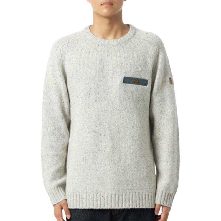 Fjallraven Knitwear Men's Pink Chalk White Crew Neck Moderate Other