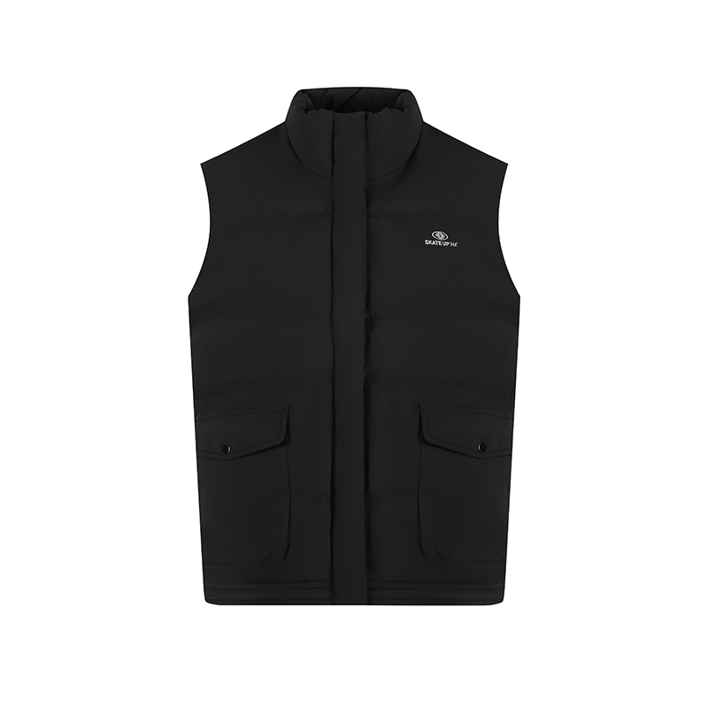 361° Down Vests Women's Super Black Stand Collar Thickened Other