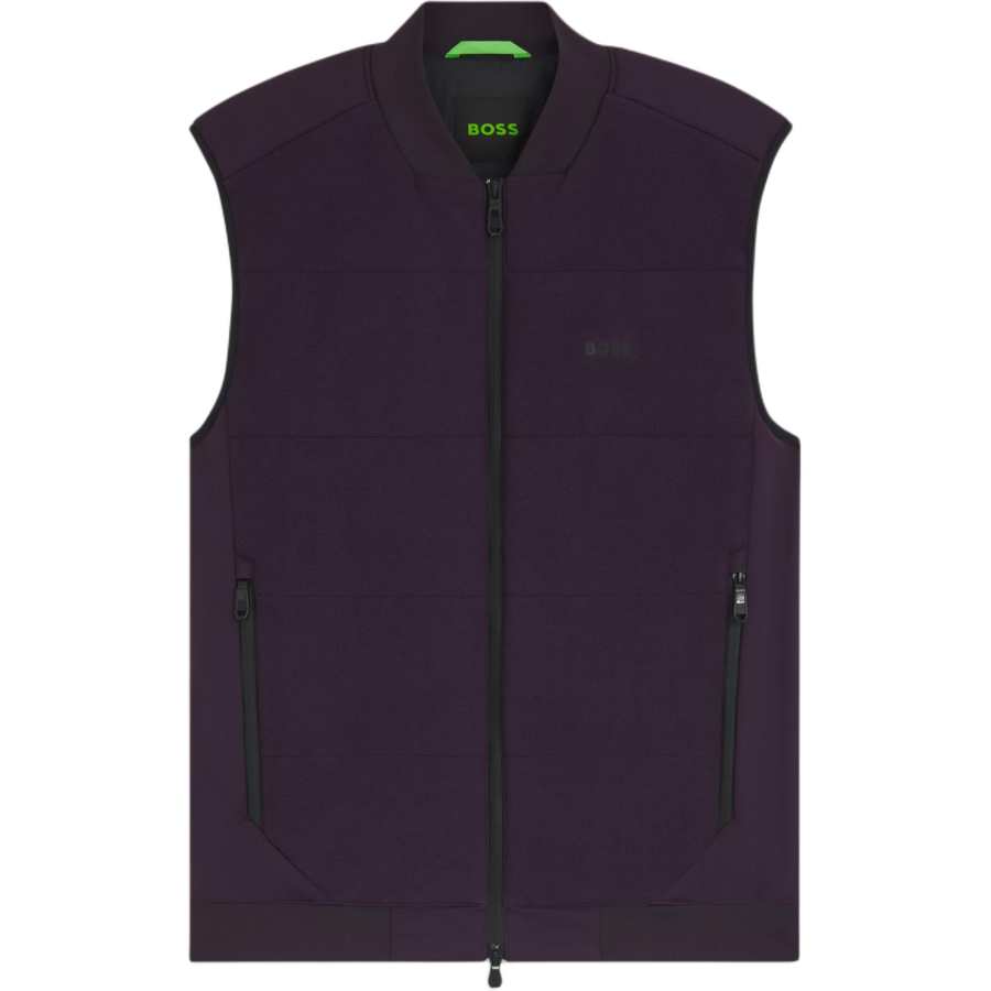 HUGO BOSS Vests Men's Dark Purple Moderate