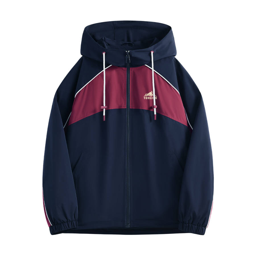 Tonlion Jackets Women's Hooded Moderate Workwear