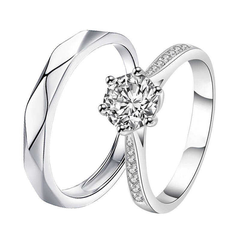 Mini&yaya 925 Sterling Silver Rings Unisex