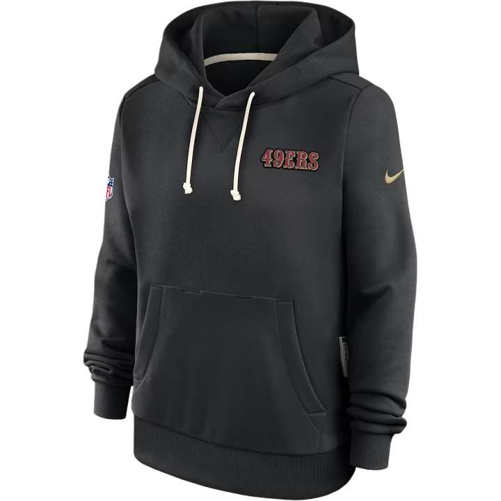 Nike Nike San Francisco 49ers Rivalries Collection Sideline Women's Nike Dri-FIT Nfl Pullover Hoodie