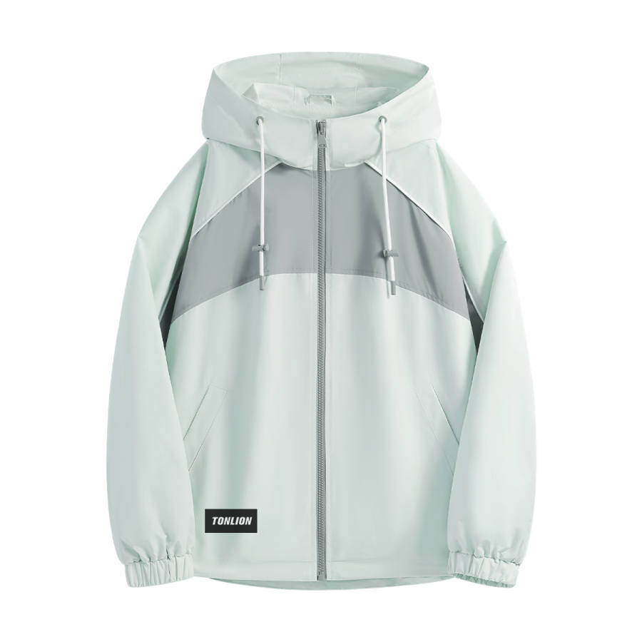 Tonlion Jackets Women's Hooded Moderate Workwear