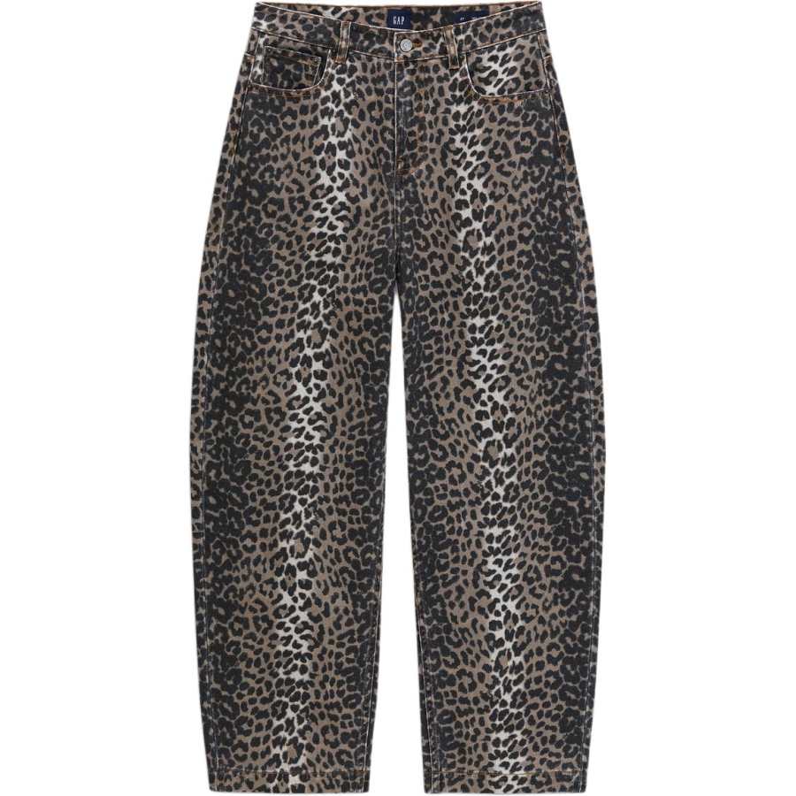 GAP Casual Pants Women's Leopard Print Moderate Other