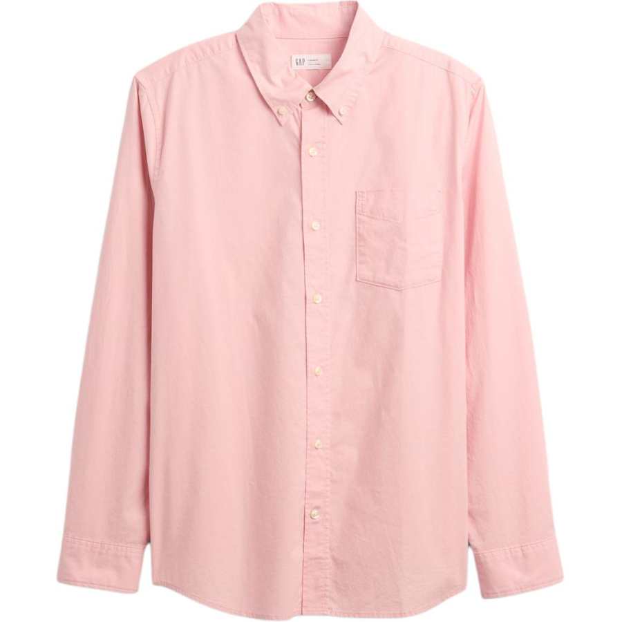GAP GAP Shirts Men's Pink Lapel Moderate Other