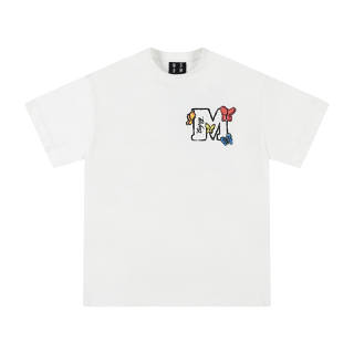 MEDM Newmasus Collaboration T Shirts Unisex Crew Neck Moderate Straight Fit
