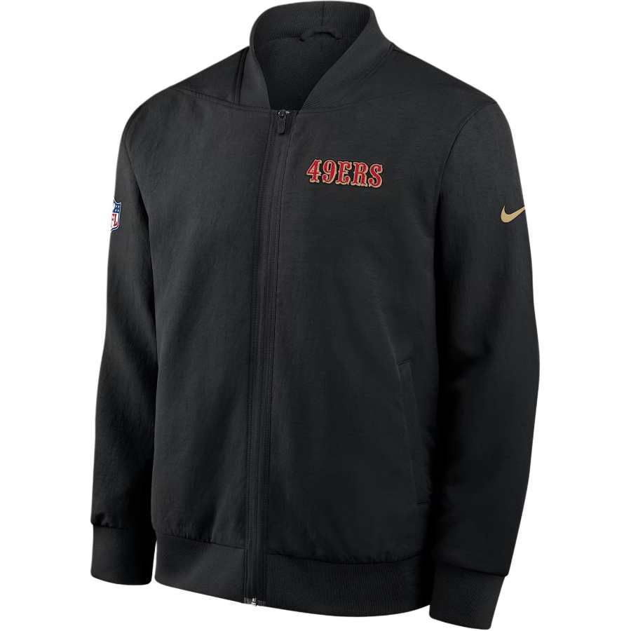 Nike Nike San Francisco 49ers Rivalries Collection Sideline Men's Nike Nfl Full-Zip Bomber Jacket