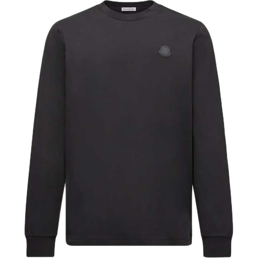 Moncler Moncler logo-patch long-sleeve T-shirt