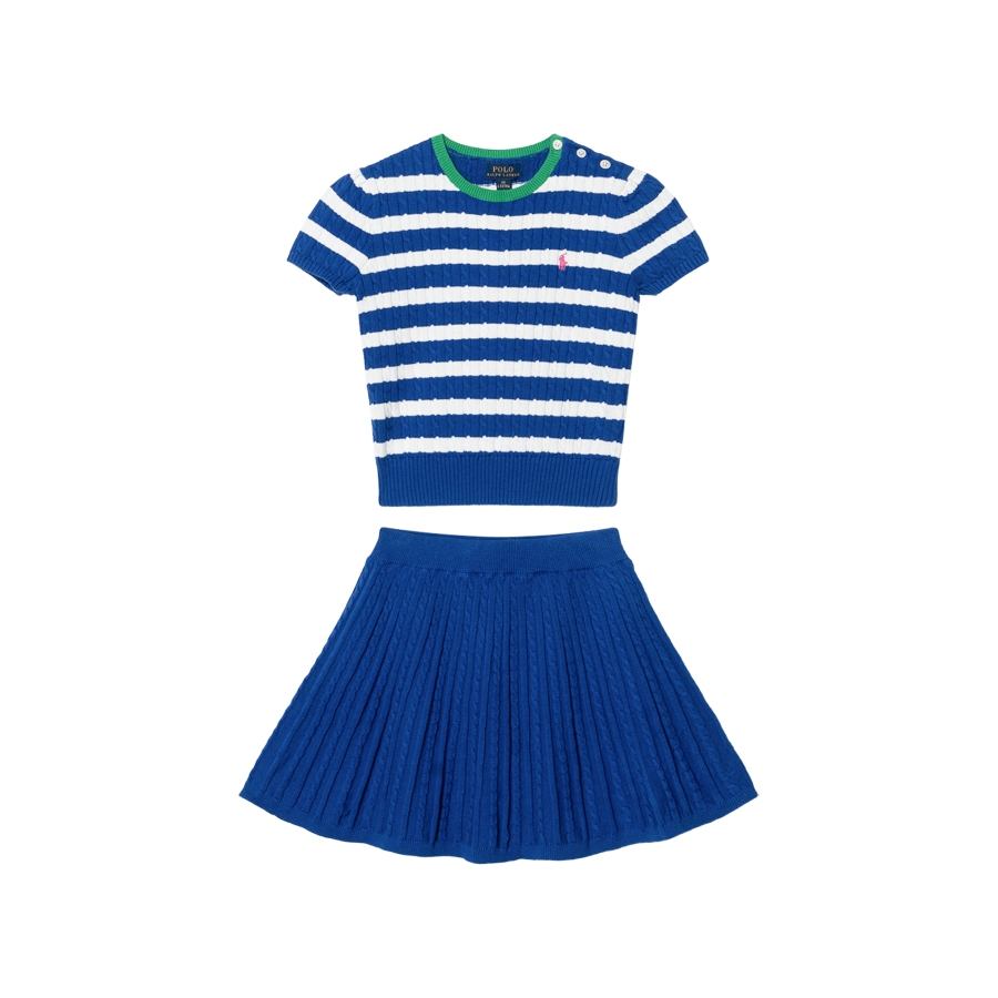 Polo Ralph Lauren Children Aged 3 7 Years Old Polo Ralph Lauren Skirt Set 2 Pack
