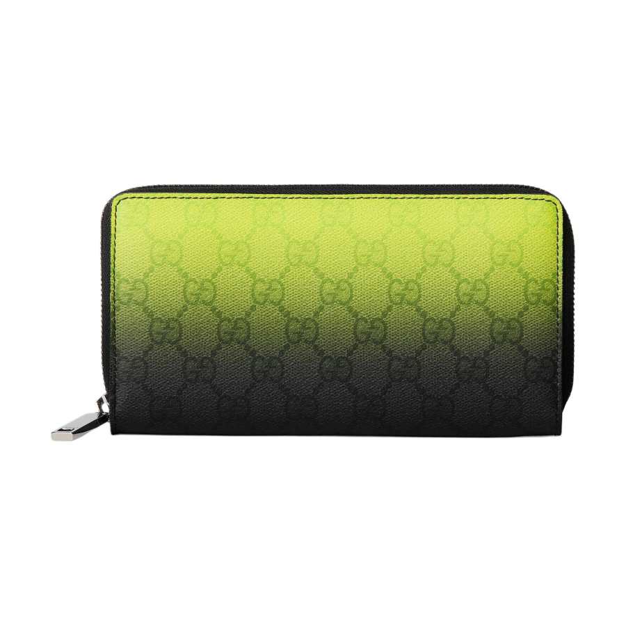 GUCCI GUCCI Coated Fabric Wallet Regular Men's Lime