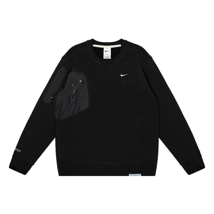 Nike Nike Sweatshirts Unisex Black Crew Neck Moderate Regular