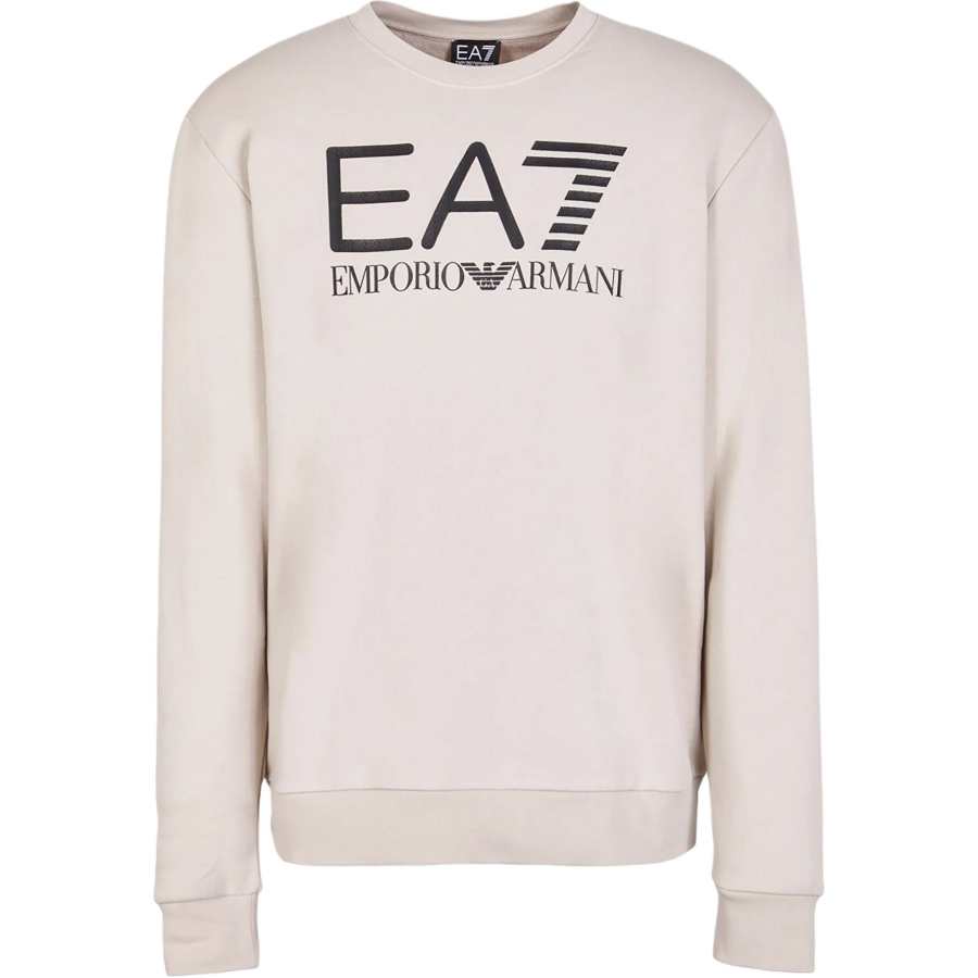 EMPORIO ARMANI 【Previous Season】logo-print cotton sweatshirt