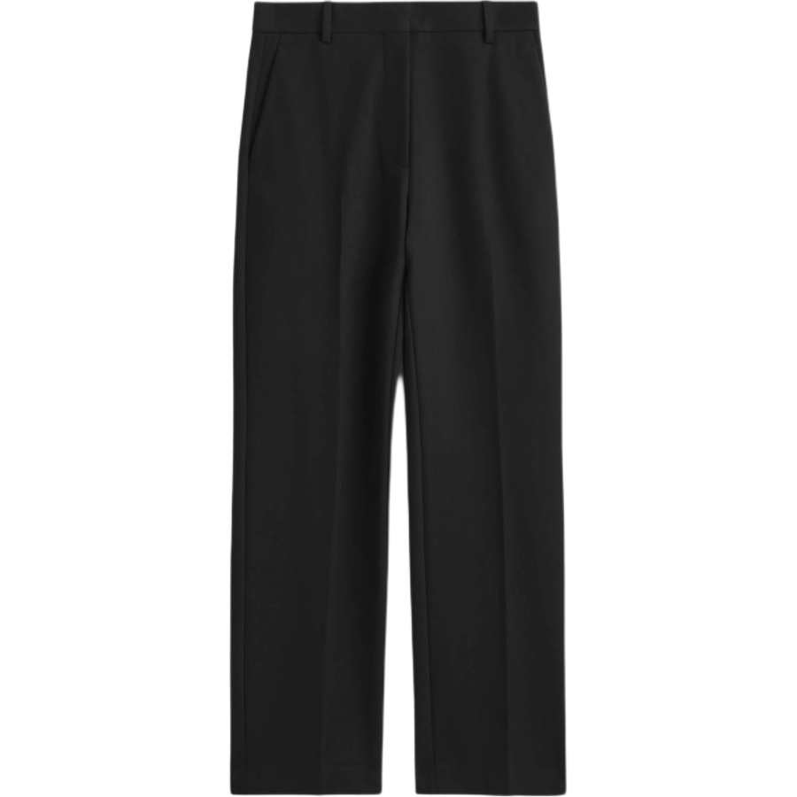 COS Casual Pants Women's Black Moderate Straight Fit Pants