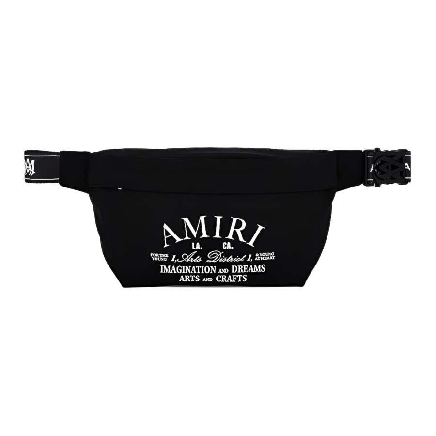 AMIRI Polyester Fanny Pack Men's Black