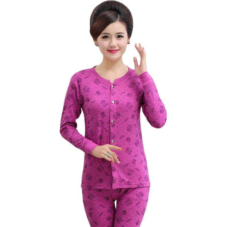 Cotton Gene Thermal Set Women's