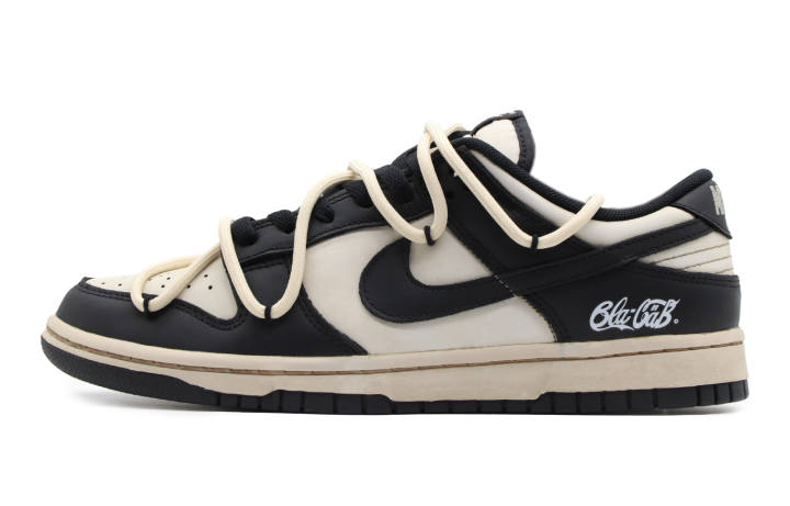 Nike Nike Dunk Caramel Coffee Abrasion Resistant Low top Skateboard Shoes Men's Black Brown