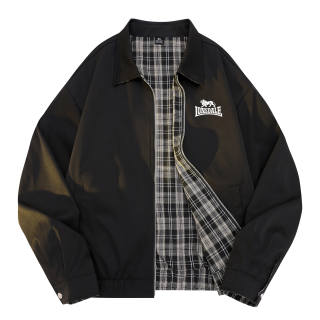 LONSDALE Jackets Unisex Lapel Moderate