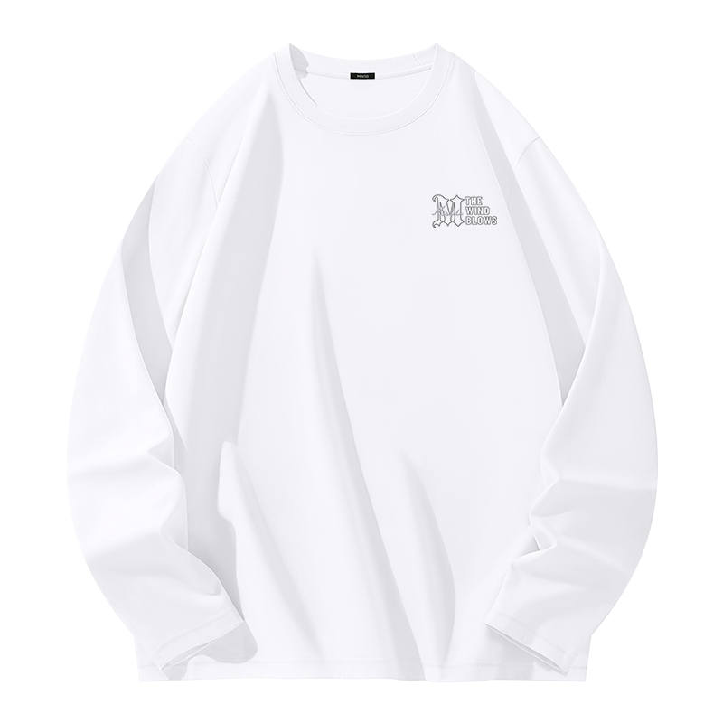 MINISO T Shirts Unisex Crew Neck Moderate Heavyweight