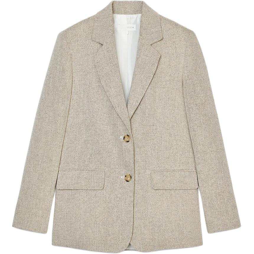 ZARA Business Suits Women's Beige Brown Moderate