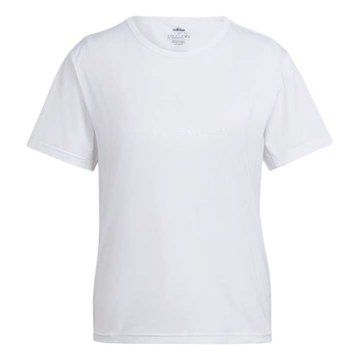 Adidas Adidas T Shirts Women's White Crew Neck Moderate Straight Fit