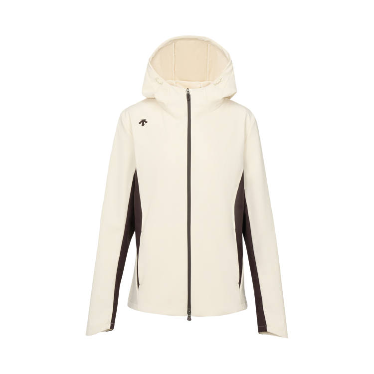 DESCENTE WOMEN'S TRAINING Waterproof Breathable Fleece Lined Woven Hooded Jacket Women's