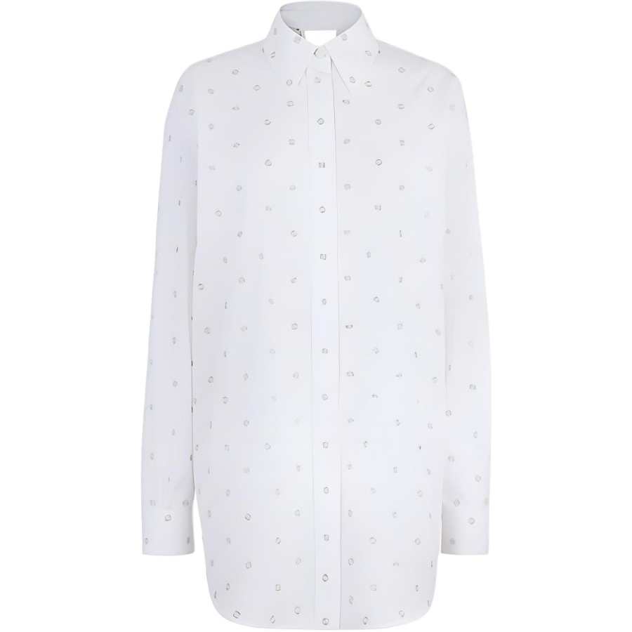 FENDI Long Sleeved Dress Women's White