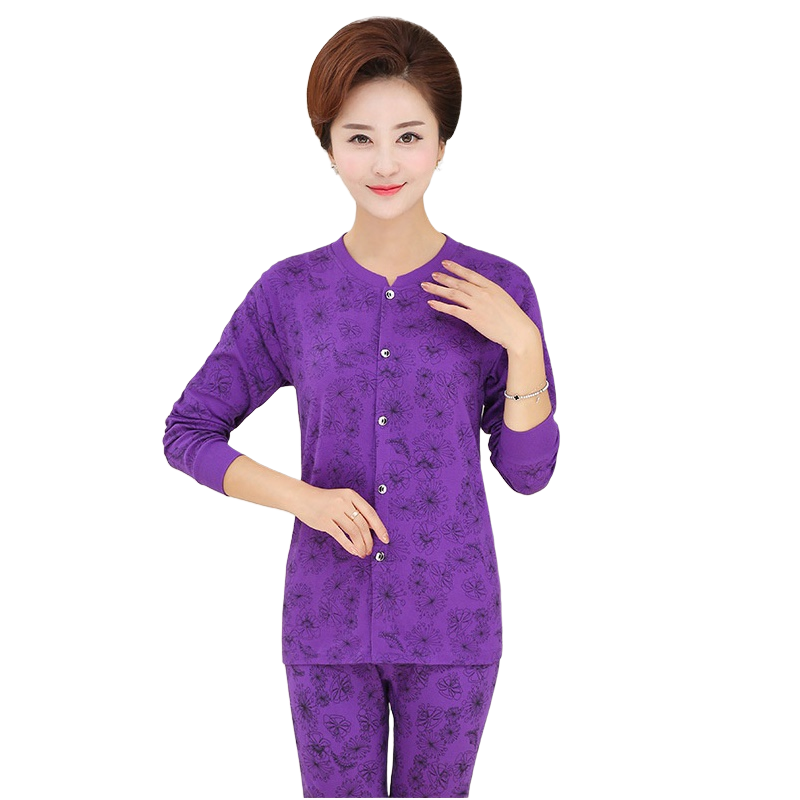 Cotton Gene Thermal Set Women's