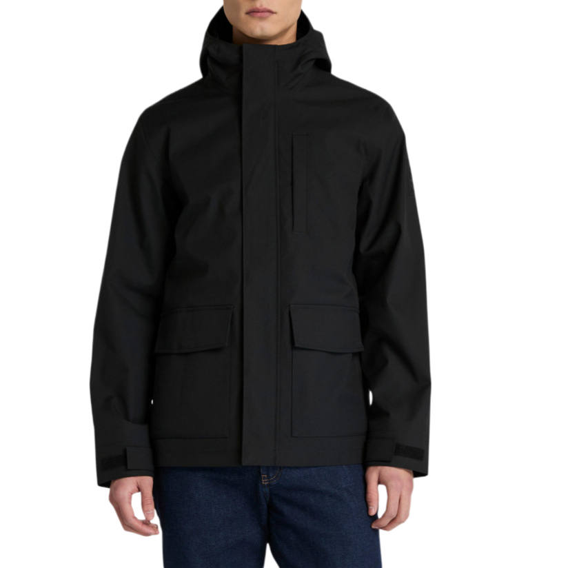 Timberland Jackets Men's Black Hooded Moderate Other