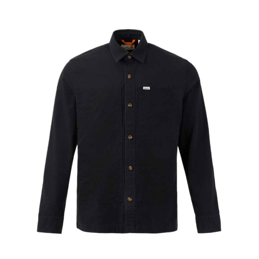 Timberland Shirts Men's Black Lapel Moderate Other