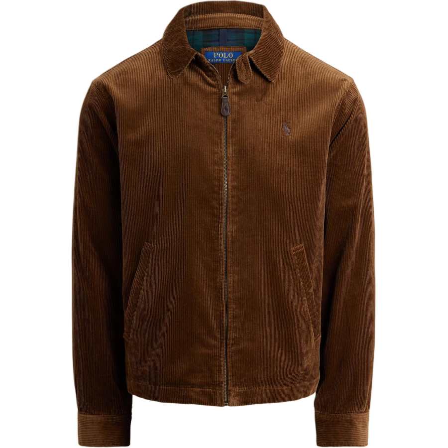 Polo Ralph Lauren embroidered-logo corduroy jacket