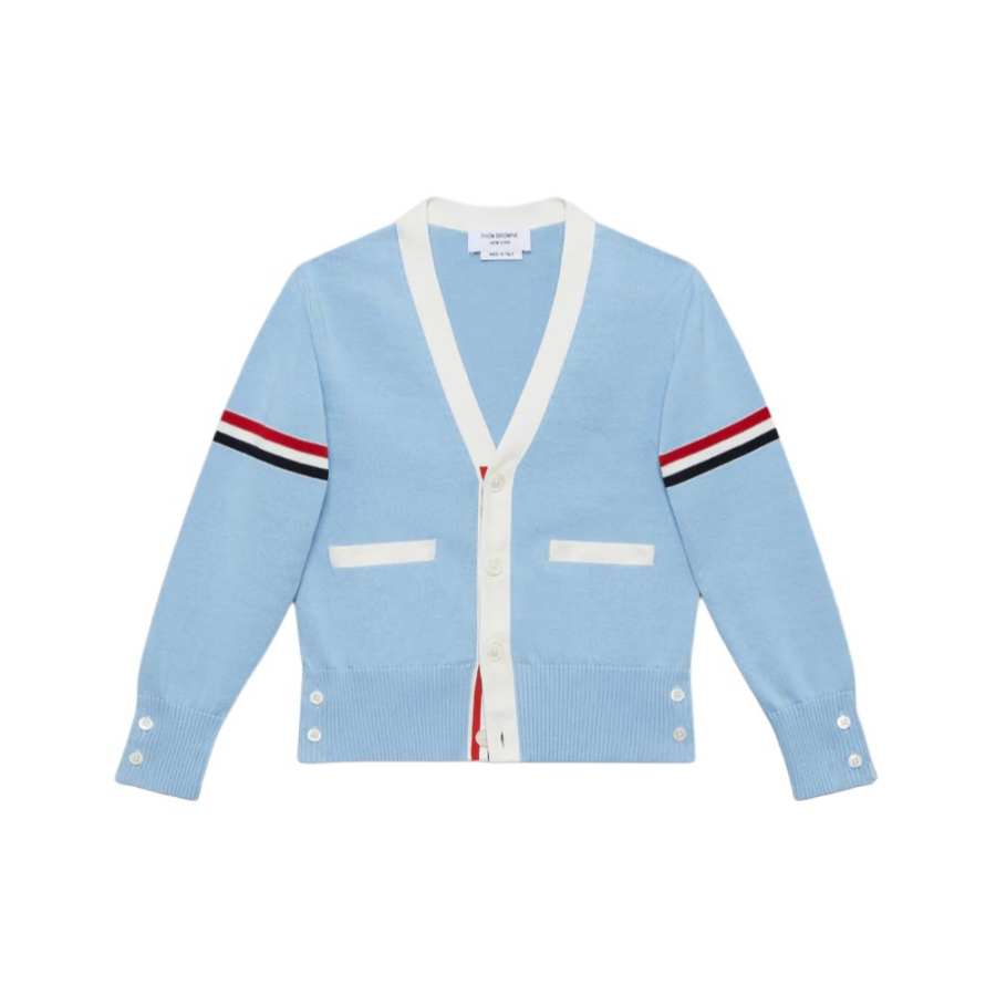 THOM BROWNE THOM BROWNE Kids Sweaters V Neck Thin