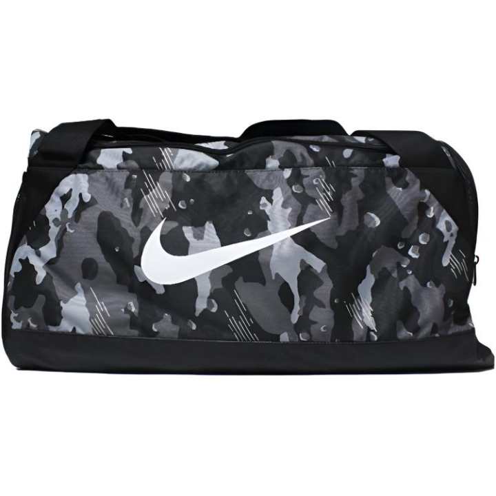 Nike Nike Polyester Travel Bag Unisex Gray Camouflage