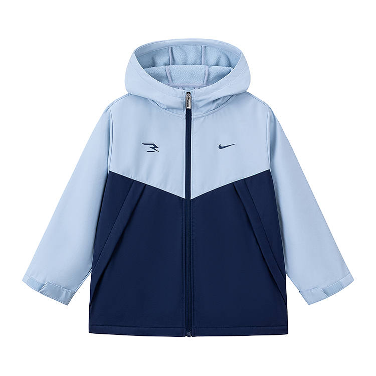 Nike Nike Jacket 3Brand Fleece Lined Thermal Casual Versatile Fashion Trend Outdoor Kids'