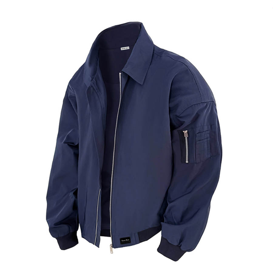 NEVER RULE NEVER RULE Jackets Women's Lapel Moderate Pilot