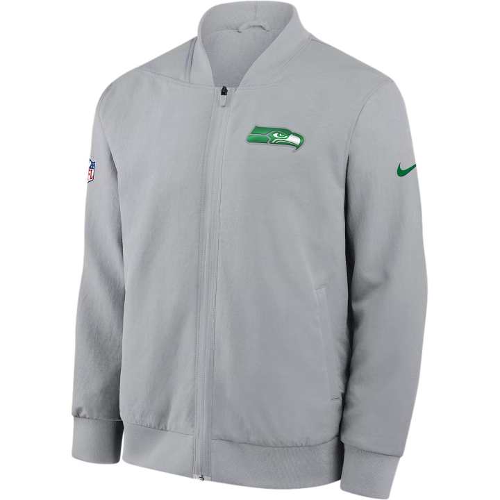 Nike Nike Seattle Seahawks Rivalries Collection Sideline Men's Nike Nfl Full-Zip Bomber Jacket
