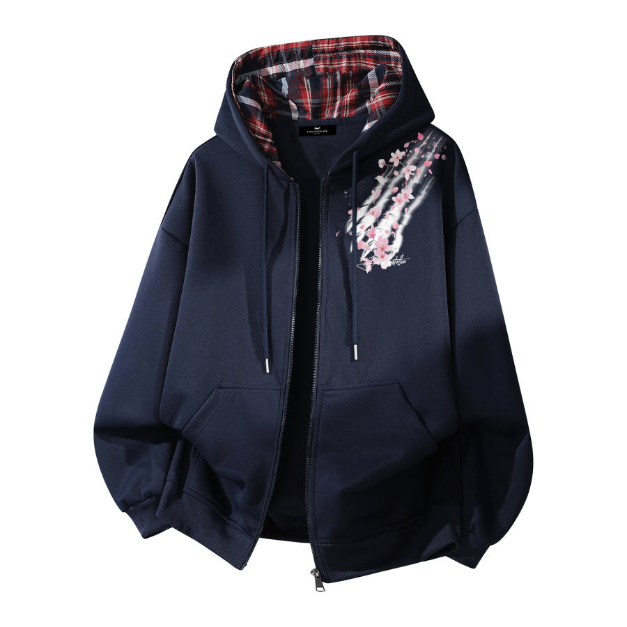 PAUL COSTELLOE Sweatshirts Unisex Hooded Moderate Cardigan