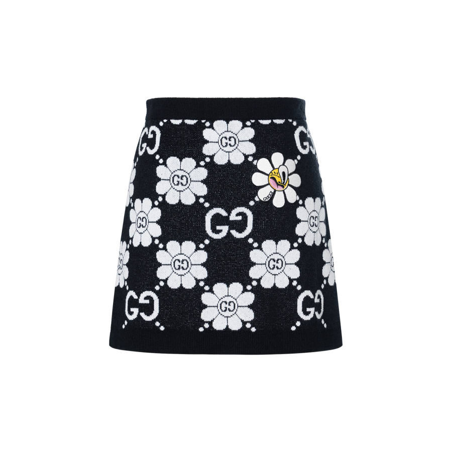 GUCCI SS24 Casual Short Skirts Women's Black
