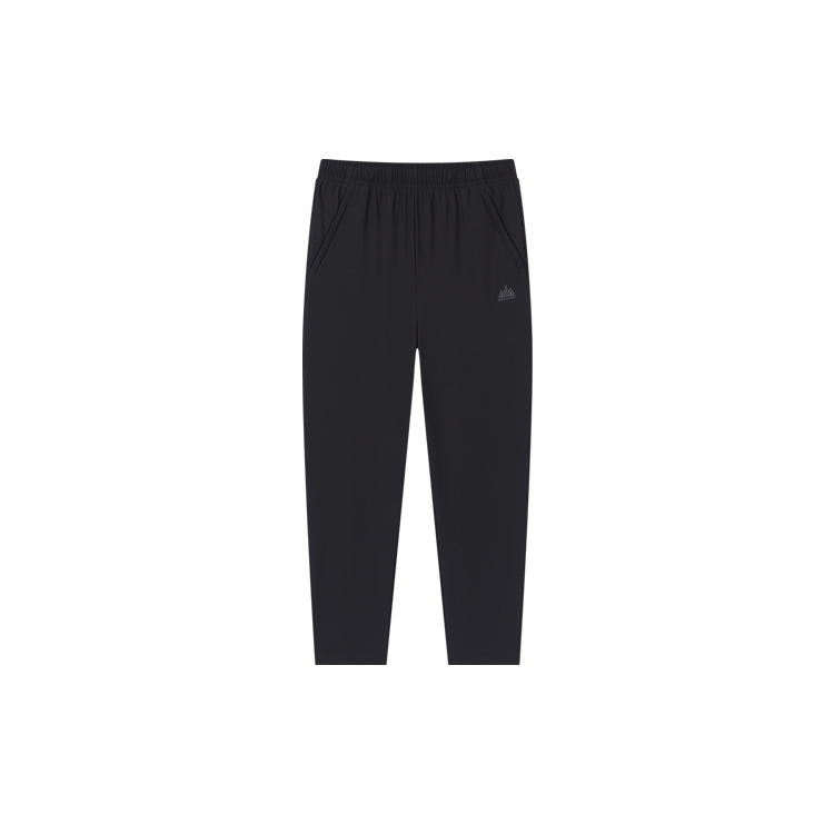 361° Casual Pants Men's Super Black Thickened Straight Fit Pants